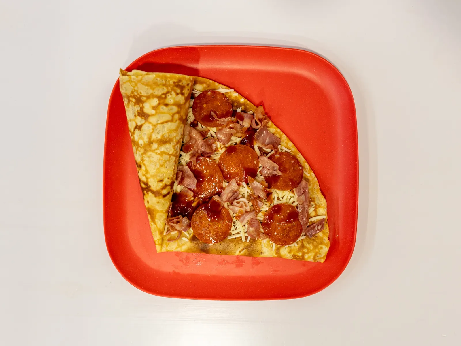 Crêpe Pepperoni de Caprice
